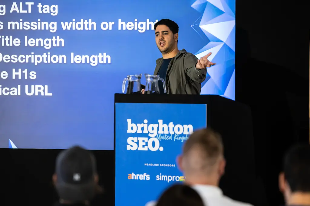 brightonSEO Nicolas Montanares
